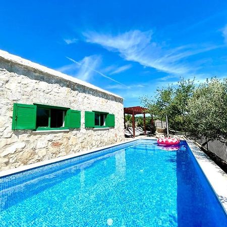 Villa Sagosde With Swimming Pool And Mini Golf Zagvozd Zewnętrze zdjęcie